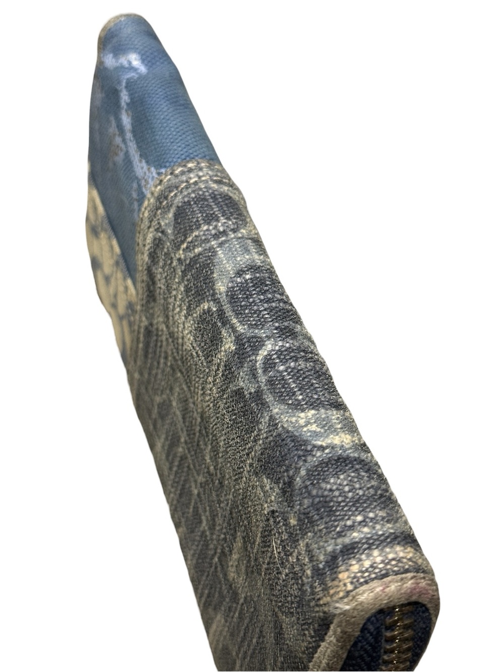 Coach Poppy Denim Patchwork Signature C - Picture 2 of 5